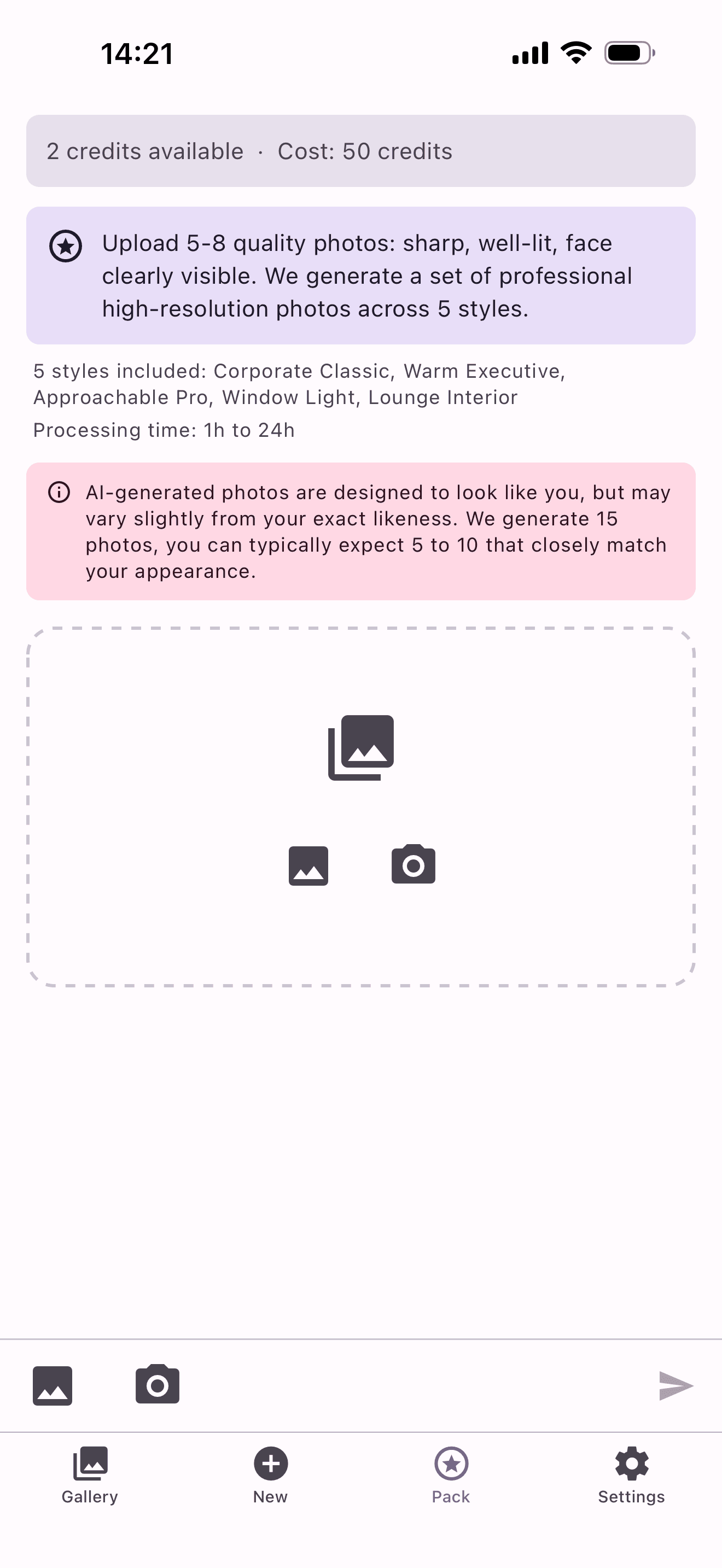 PhotoCV screenshot 3